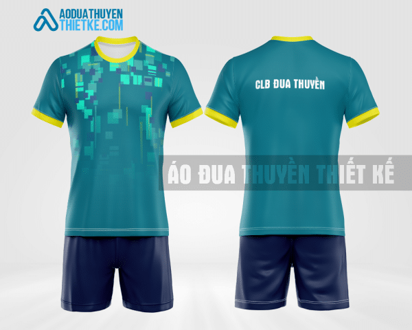 Mẫu áo thể thao đua thuyền CLB Quảng Ninh màu xanh ngọc thiết kế mới DTA50