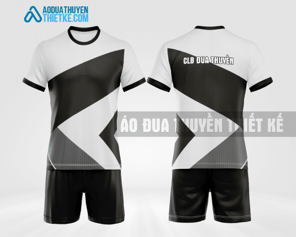 Mẫu quần áo đồng phục đua thuyền CLB Phú Thọ màu đen thiết kế tốt DTA45