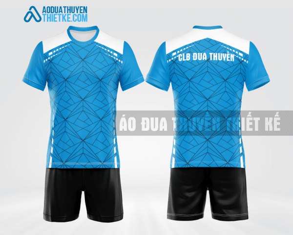 Mẫu quần áo rowing CLB Đắk Lắk màu xanh da trời thiết kế giá rẻ DTA17
